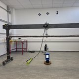 Test rig for scaled load tests